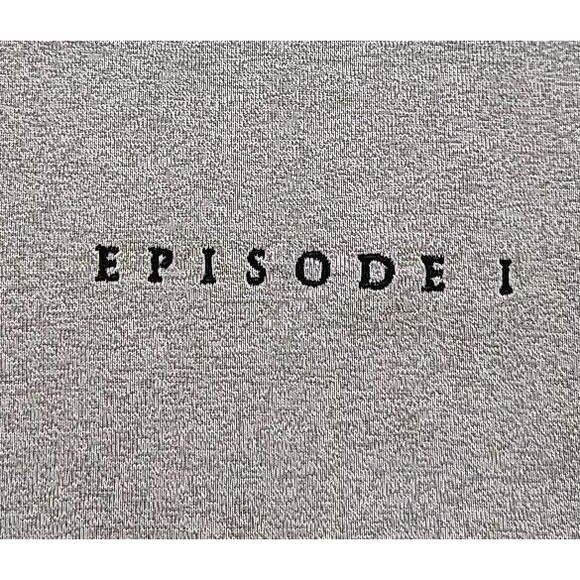 Vintage 90s Star Wars Episode 1 Polo Men's Large Phantom Menace Lee Sport - Picture 4 of 12